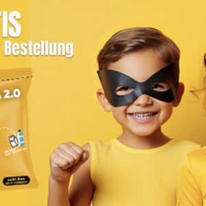 gratis Mango Bubble Tea zu Bestellung bei Schultz & König Lebensmittel Weltkindertag