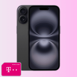 🆕 iPhone 16 (128GB) für 208,95€ + 40GB 5G/LTE Telekom Allnet für 59,95€ (MagentaEins mgl. | Telekom MagentaMobil)