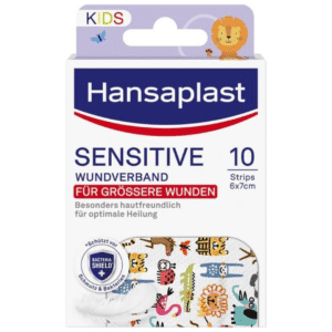 45% Rabatt 🩹 Hansaplast Sensitive Kids Wundverband - schmerzfrei entfernbar