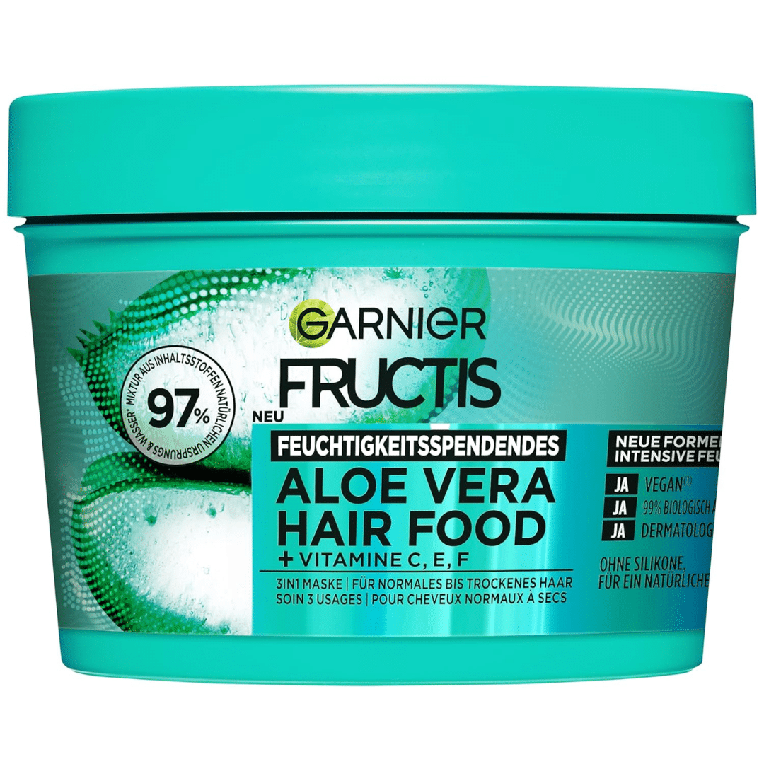 50% Rabatt 🌿 Garnier Fructis Aloe Vera Haarmaske für Feuchtigkeit und Pflege