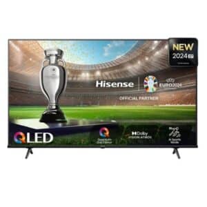 43 Zoll 4K UHD Smart TV Hisense 43E77NQ ab 249,05 € (statt 329 €).