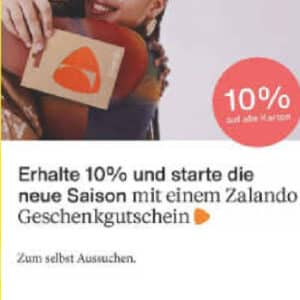 Netto: 10% Sofortrabatt auf Zalando Geschenkkarten