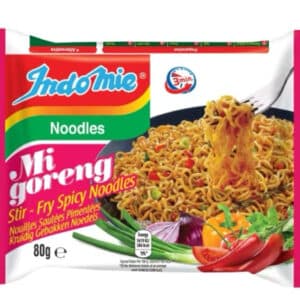 INDOMIE -80g Instant Nudeln Mi Goreng Pedas für 0,56€ (statt 0,89€)