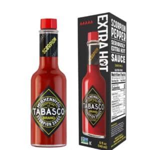 Tabasco Scorpion Pepper Sauce, 148ml, für 9,02€ (statt 13€) 🌶️😃