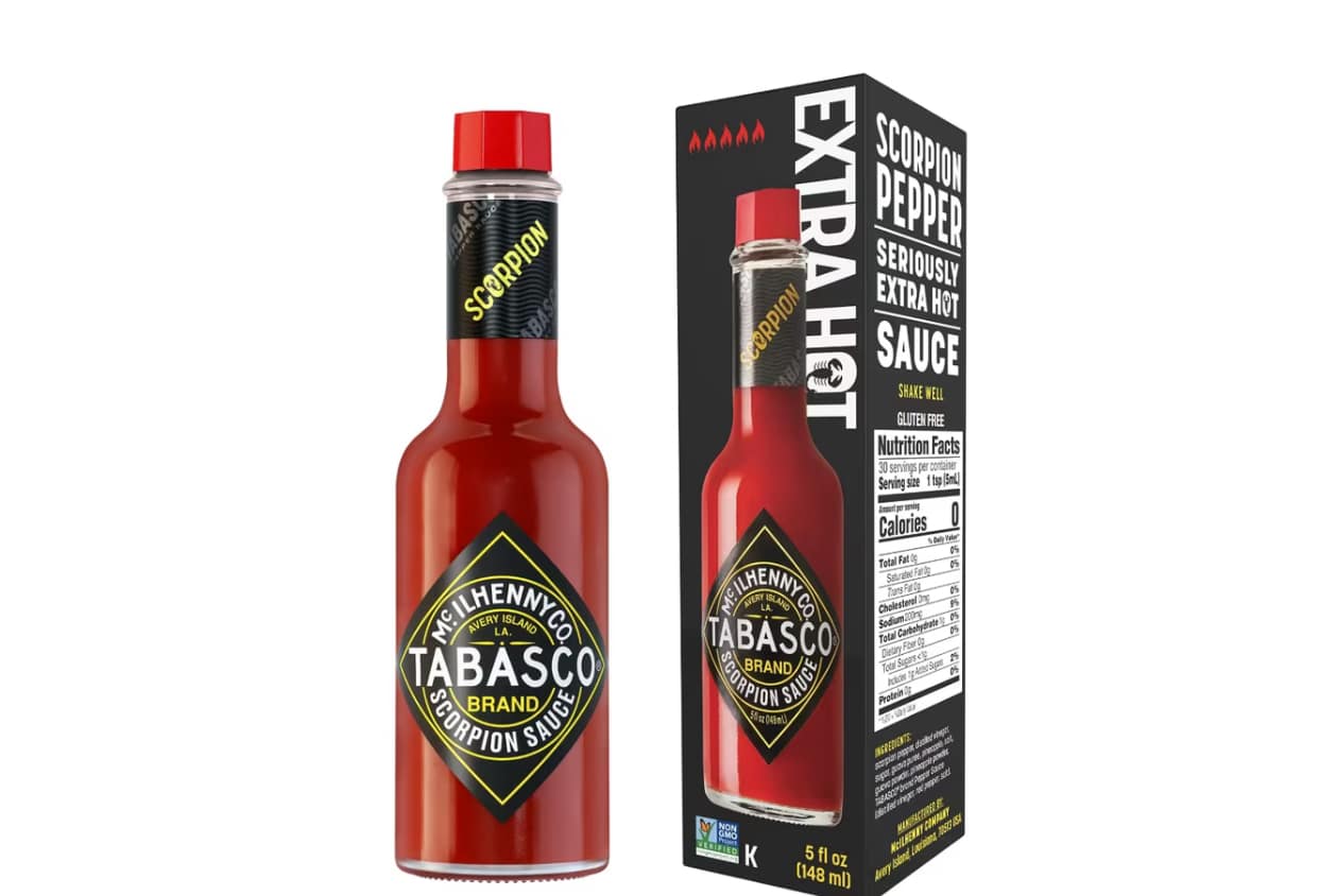 Tabasco Scorpion Pepper Sauce, 148ml, für 9,02€ (statt 13€) 🌶️😃