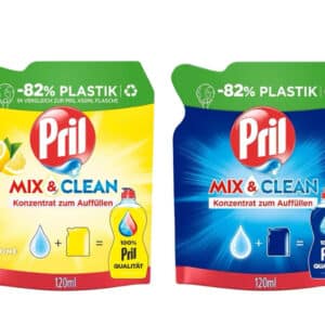 PRIL Mix & Clean normal oder Zitrus Konzentrat zum Auffüllen 120ml für 1,03€ (statt 1,65€)