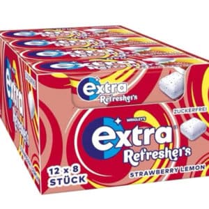 Extra Refreshers zuckerfreier Kaugummi - 12x 8er-Pack nur 7,08€ (statt 11,40€) - günstiger als im Supermarkt!