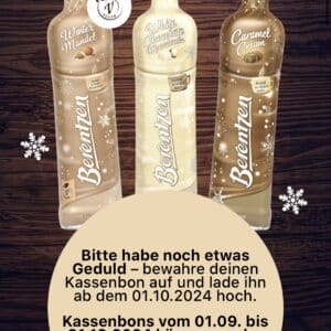 Gewinn Cashback-Berentzen Winter Creamer