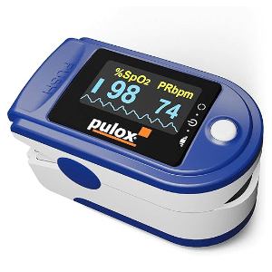 Pulsoximeter Pulox PO-200 Solo für die Messung des Pulses & der Sauerstoffsättigung am Finger für 15,14€ (statt 19€)