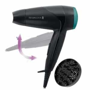 Remington Haartrockner mit Diffusor, Reisehaartrockner, D1500 für 14,99€ (statt 20,89€)