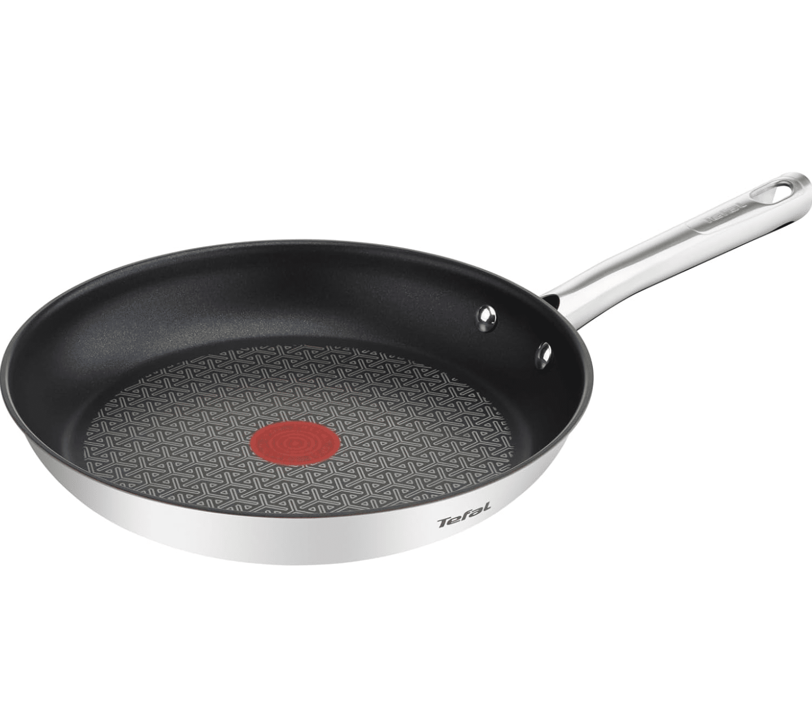 Thumbnail Tefal A70406 Duetto Edelstahlpfanne 28 cm mit Thermo Spot