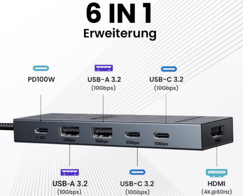 Ugreen Revodok 10Gbps USB-C Hub