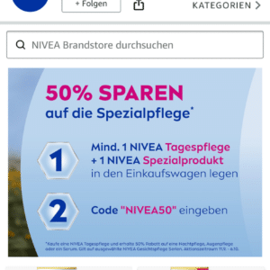 Amazon 1xTagespflege kaufen & auf Ergänzungspflege 50%