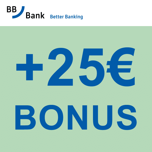 Thumbnail 🏦 BBBank: Tagesgeld mit 2,75% p.a. für 6 Monate + 25€ Bonus