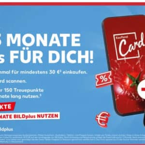 3 Monate Bildplus mit Kaufland Card ab 26.09.24 GRATIS