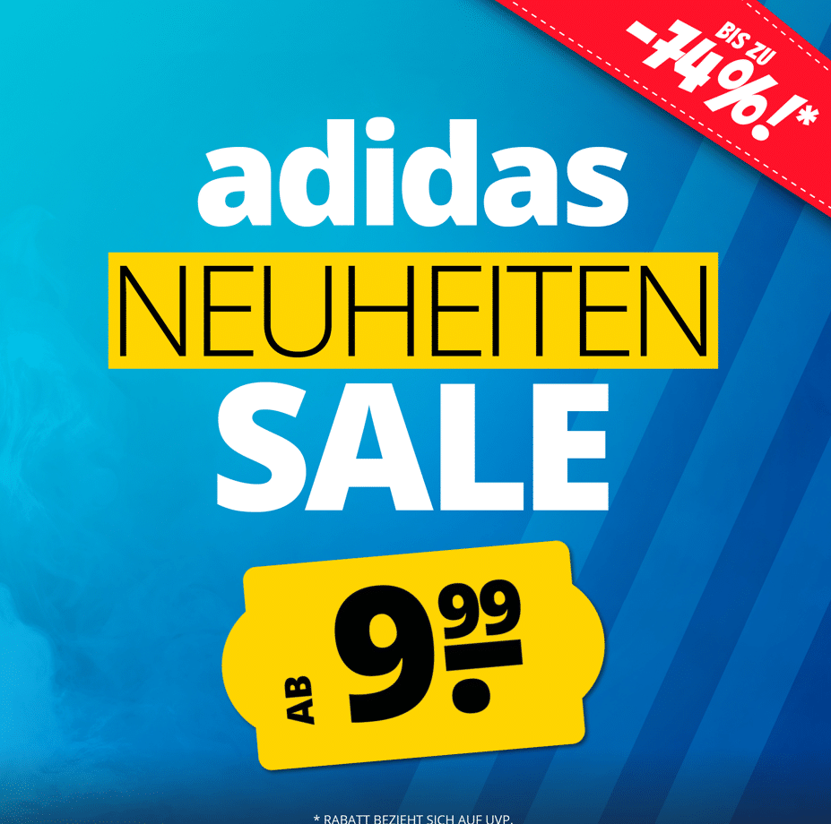 😮 adidas Neuheiten bei SportSpar - ab 9,99€