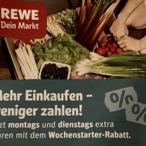 3€ und 5€ Rabatt bei rewe (MEW 50€)