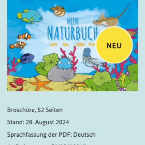 Gratis Mal- und Rätselbuch "Mein Klimabuch" bei der Bundesregierung für Kinder