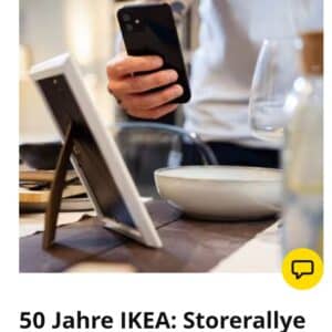 50 Jahre IKEA: Storerallye mit Überraschungsgewinn