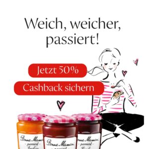 Vorankündigung: Bonne Maman - 50% Cashback auf passierte-Produkte