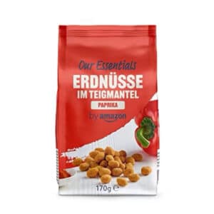 Amazon Erdnüsse im Teigmantel Paprika 170g für nur 1,03 € (statt 1,32€)