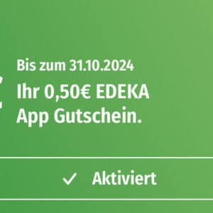 0,50€ EDEKA Genuss Gutschein bis 31.10.24