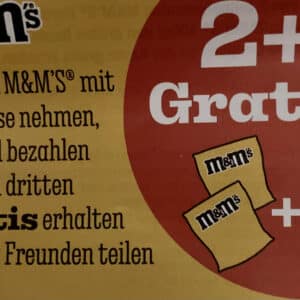 3 für 2 M&amp;Ms bei Kaufland - 2 bezahlen 1 gratis