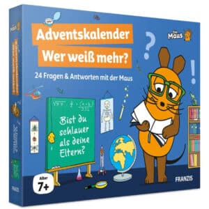 Die Maus Adventskalender Wer weiß mehr? für 14,94€. (statt 18,99€)