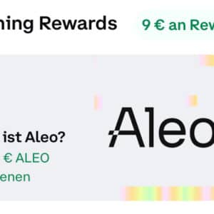 4$ Learning Rewards in ALEO auf Coinbase