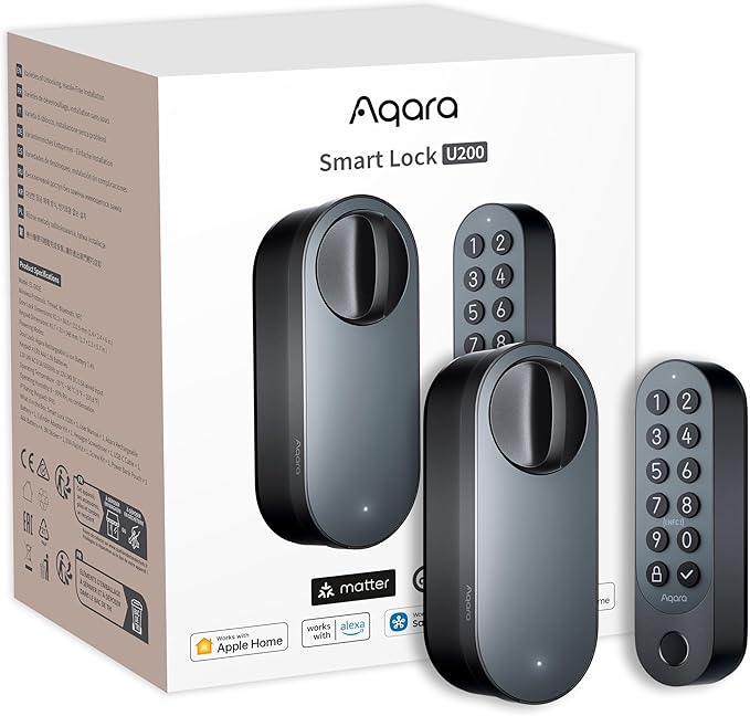 Thumbnail 🔑 14% Rabatt 🔒 Aqara Smart Lock U200 kompatibel mit diversen Smart-Home-Systemen