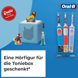 Gratis Tonie-Figur zur Oral-B Kinderzahnbürste! 🦁😍