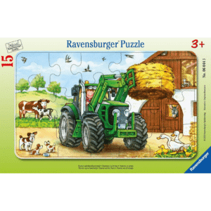 🧩 Kinderpuzzle "Traktor auf dem Bauernhof" – Spaß für die Kleinsten