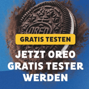 Vorankündigung: Mit Glück einer von 10.000 Oreo Gratis Tester werden