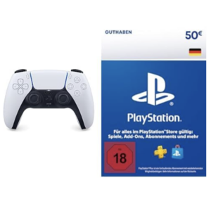 🎮 PlayStation DualSense Wireless-Controller + 50 € PSN-Guthaben