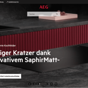 AEG Rabatt mit -38% auf Hausgeräte im AEG Onlineshop!