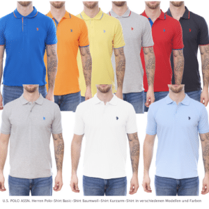 👕👕👕 3x U.S. POLO ASSN. Poloshirt für 39€ - je Poloshirt für 13€