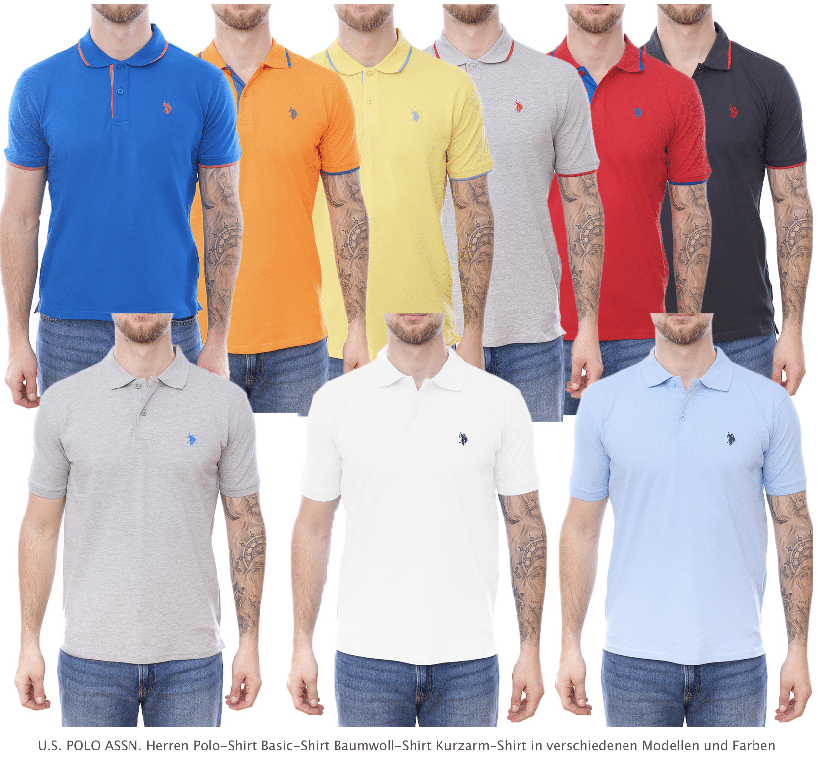 Thumbnail 👕👕👕 3x U.S. POLO ASSN. Poloshirt für 39€ - je Poloshirt für 13€