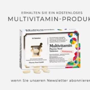 💥Ein kostenloses Multivitamin-Produkt für Newsletterbestellung.