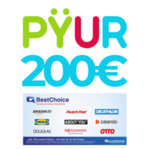 🤑 200€ Bonus für PYÜR 250er &amp; 1.000er Tarif 😎 inkl. GRATIS WLAN-Router 🤩 ab dauerhaft 24,99€ mtl.