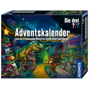 Die drei ??? Adventskalender von KOSMOS 632182 - Löse die 24 spannenden Rätsel der mysteriösen Spielfiguren - für 19,99€! 😍🕵️