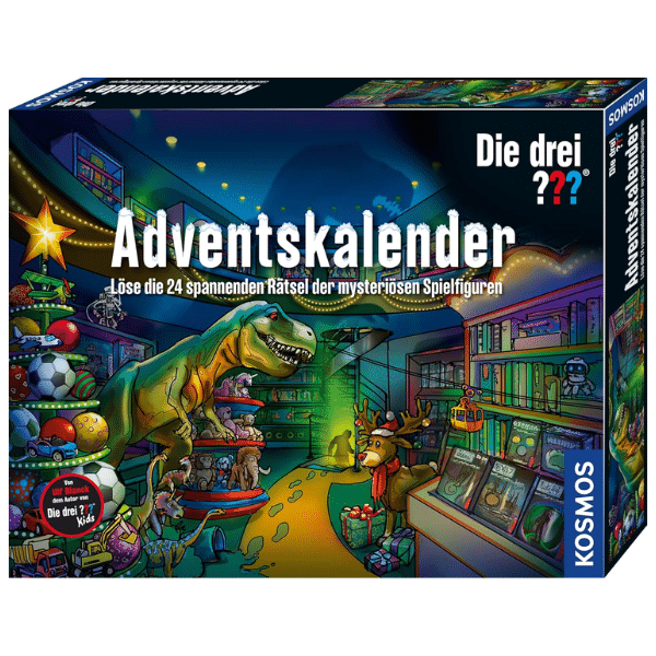 Thumbnail Die drei ??? Adventskalender von KOSMOS 632182 - Löse die 24 spannenden Rätsel der mysteriösen Spielfiguren - für 19,99€! 😍🕵️