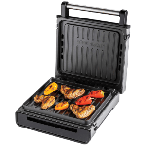 Thumbnail George Foreman Smokeless Edelstahl Kontaktgrill für 54,99€ (statt 68€)