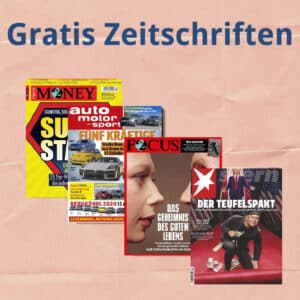 📰😍 Fast GRATIS: Verschiedene Zeitschriften für je nur 6,95€ ✔️ Hörzu, Focus, stern, Auto Motor Sport uvm.