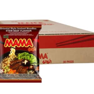 MAMA - Instant Nudeln Rindfleisch - Multipack 30 X 60g für 11,93€ (statt 16,50€)