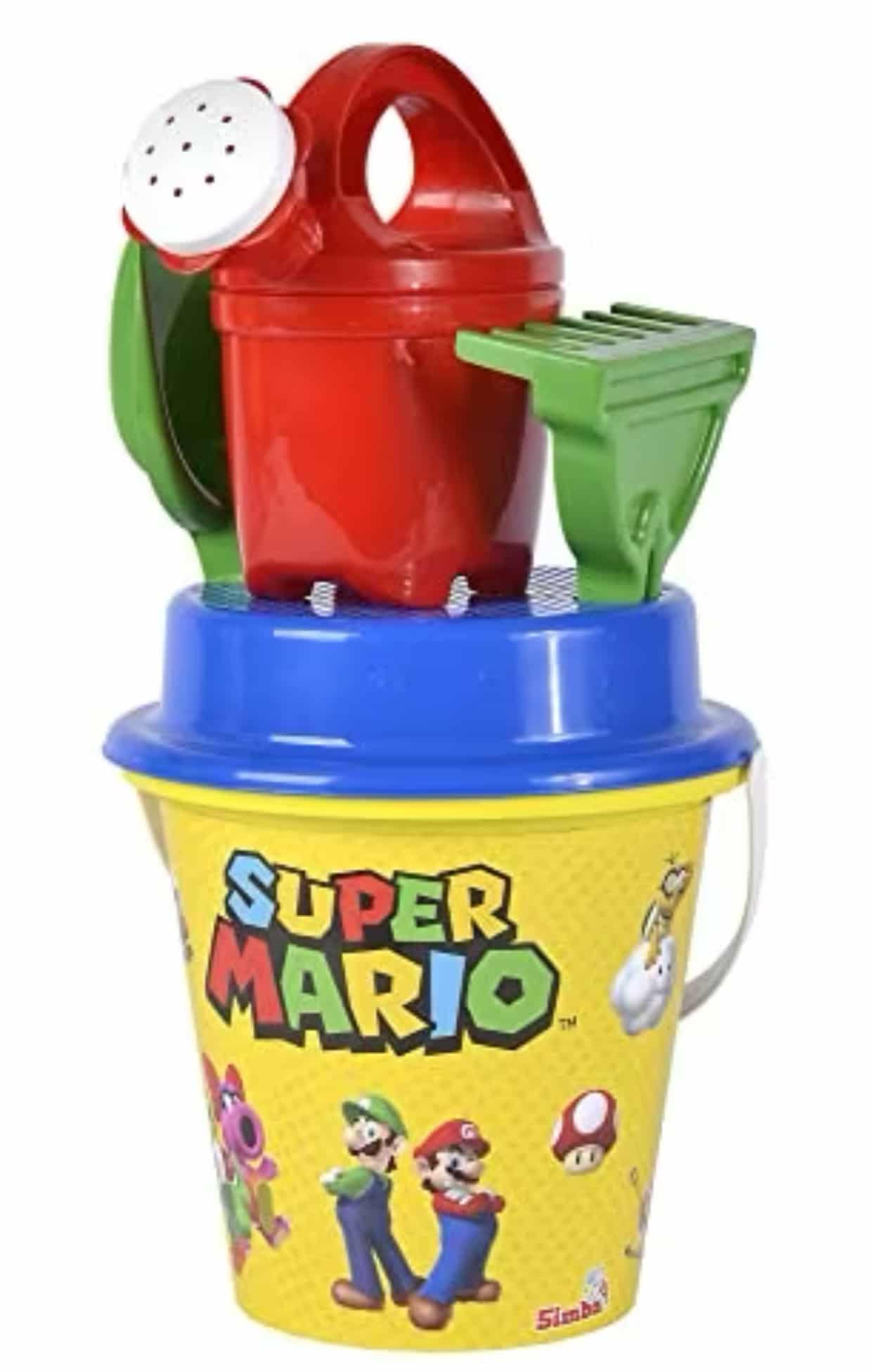 Super Mario Eimergarnitur, Sandspielzeug 5 tlg. Set