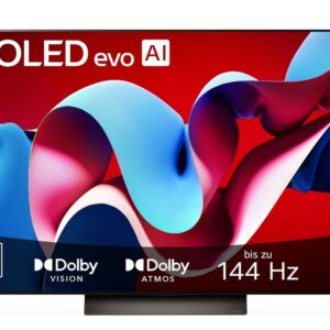 LG OLED55C47LA OLED 4K evo TV (55 Zoll / 139 cm / bis 120Hz / Modell 2024) für 1091,60€ statt 1223,99€