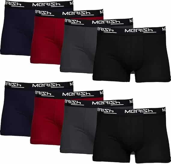 MERISH Boxershorts 💁‍♂️ 8er Pack für 18,32€ / 2,29€ pro Boxershort ⭐️ 4,6 Sterne bei fast 80.000 Bewertungen