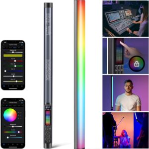 NEEWER TL60 RGB Fotolicht Lichtstab 🌈  mit 18 Szenen und 7 Pixel Effekten, 3000mAh Akku für 144€ (statt 209€)