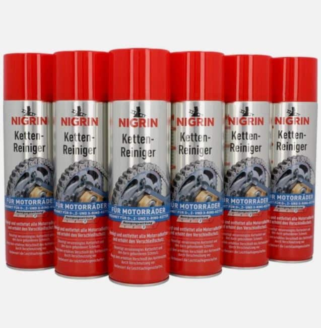 🏍 NIGRIN Kettenreiniger 6x 500 ml für 16,99€ (statt 25€)