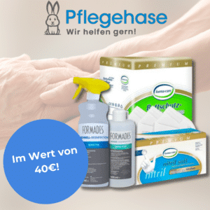 🐰 Pflegehase: Kostenlose Pflegehilfsmittel im Wert von 40€